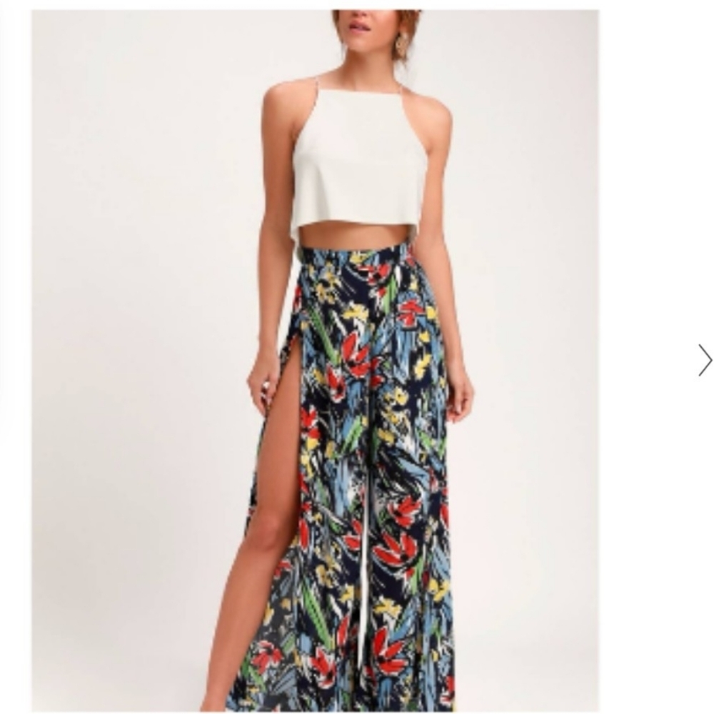 Lulus wide leg pants